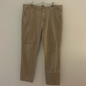 🙌🏻 EUC J Crew Men's Khakis Caramel Color straight leg